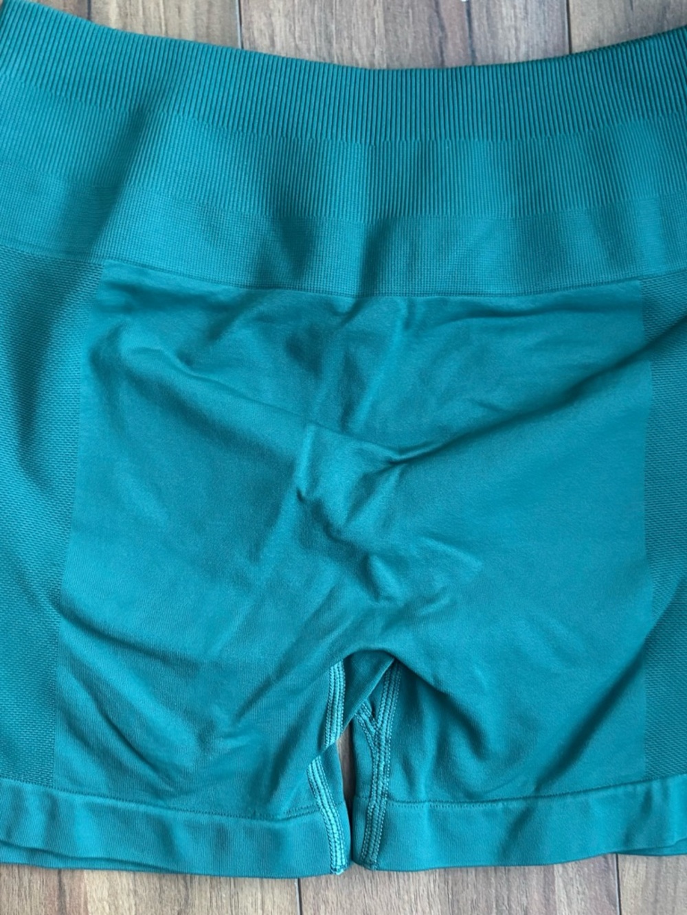 Women’s Bare Activewear Silhouette Seamless Teal Shorts